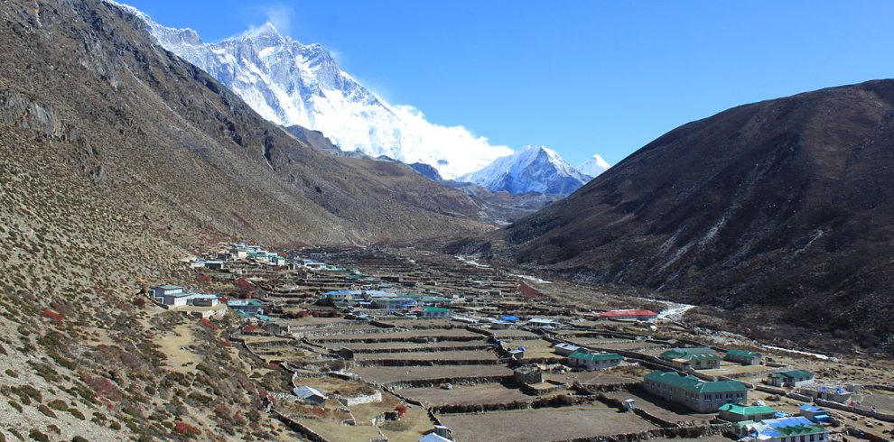 Dingboche to lukla helicopter