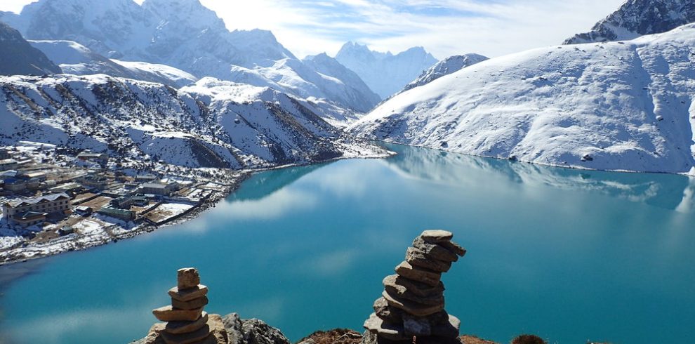 Gorakshep to Gokyo helicopter