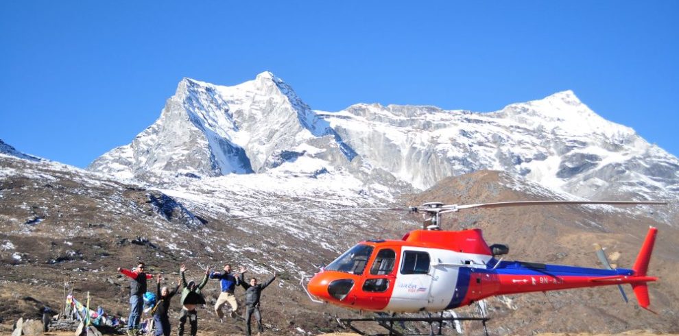 namche to kathmandu helicopter