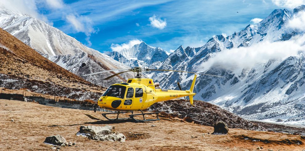 lukla helicopter