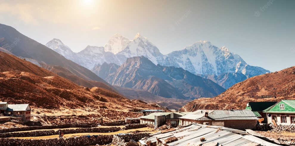 pheriche to Lukla helicopter flight